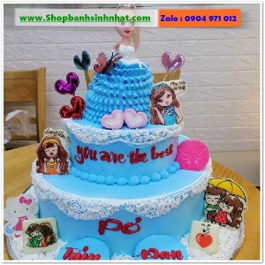 Bánh Sinh Nhật Công Chúa - BQ432